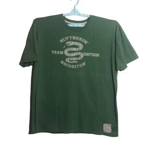 The Wizarding World of Harry Potter Slytherin Quidditch Universal Studios Tee